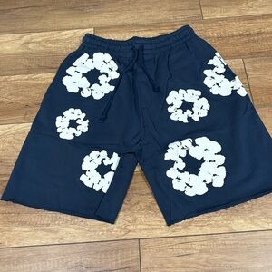 Denim Tears Navy Blue Shorts Small